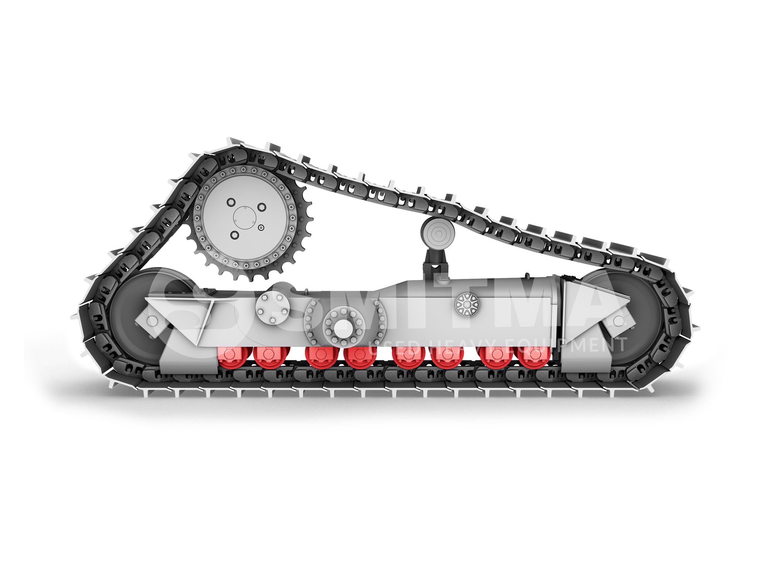 Rijwerk Caterpillar D6N TRACK ROLLER DF 501879 Smitma
